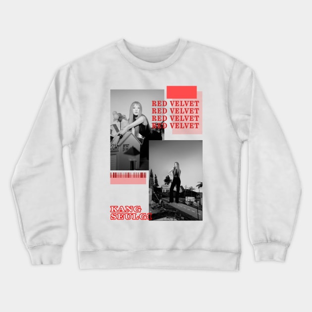 Kpop Design Seulgi Red Velvet Crewneck Sweatshirt by Design Kpop Aesthetic Store